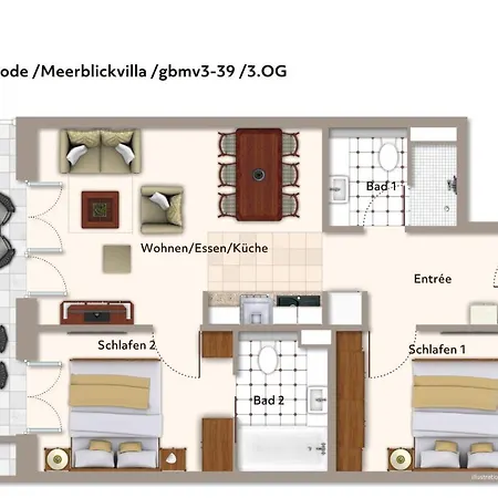 Apartment Apartmentanlage Meerblickvilla Apartmentanlage Meerblickvilla 3-39 Grossenbrode